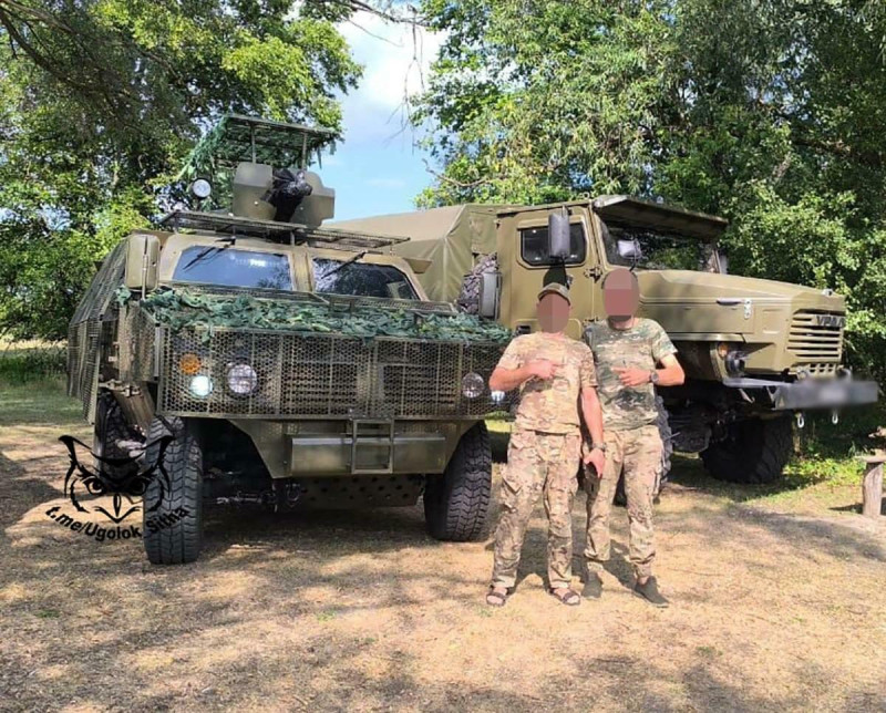 俄羅斯軍隊首次在烏克蘭使用了中國的 ZFB-05 裝甲車。   圖:翻攝自X帳號@nexta_tv