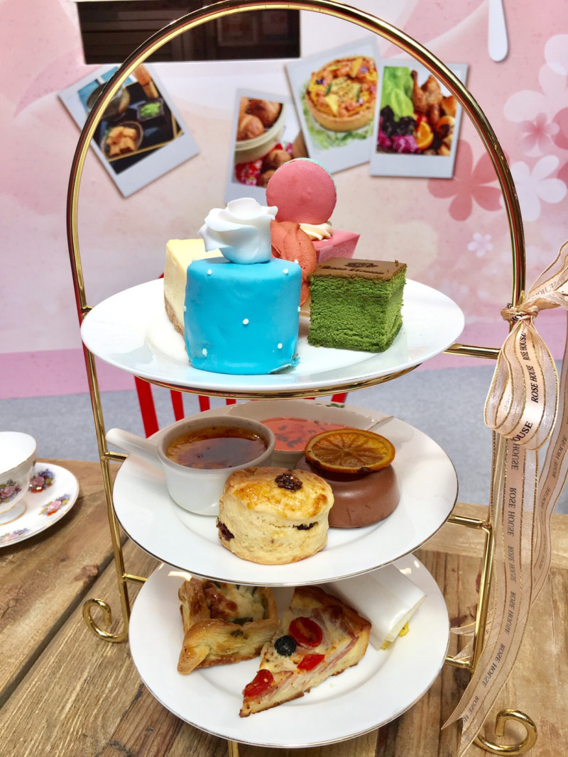 陳重光主廚推出「玫瑰藝術下午茶」套餐。   圖：台中市政府觀旅局提供