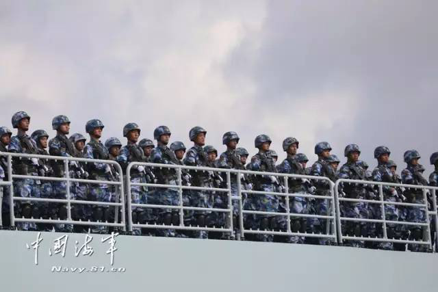 中國國防部宣稱，中國在吉布地建設基地並駐軍，是「中吉兩國政府經過友好協商作出的決定，符合兩國人民共同利益」。
   圖:翻攝自中國海軍網