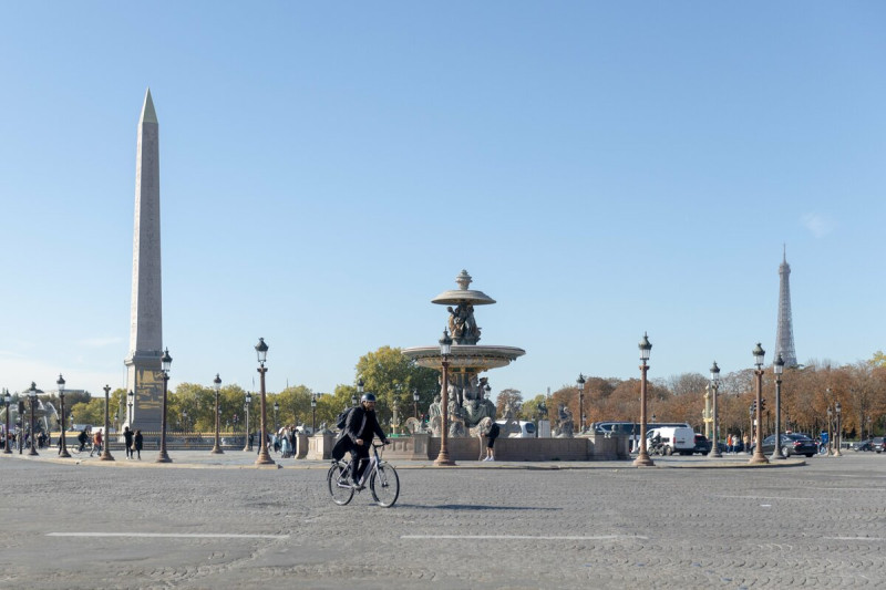 巴黎市大刀闊斧施行限速和限行措施。   圖/取自X平台@Paris