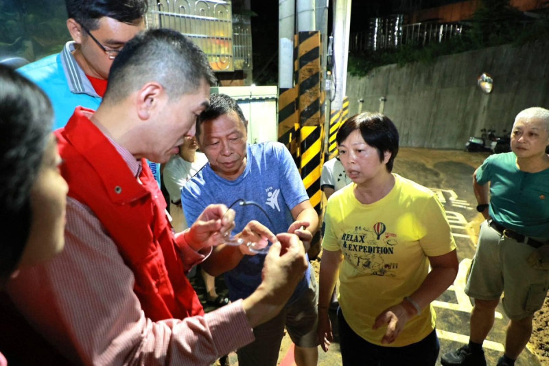 基隆市近日淹水、土石流災情慘重，並將在10月13日針對市長謝國樑罷免案進行投票。   圖：翻攝自謝國樑臉書