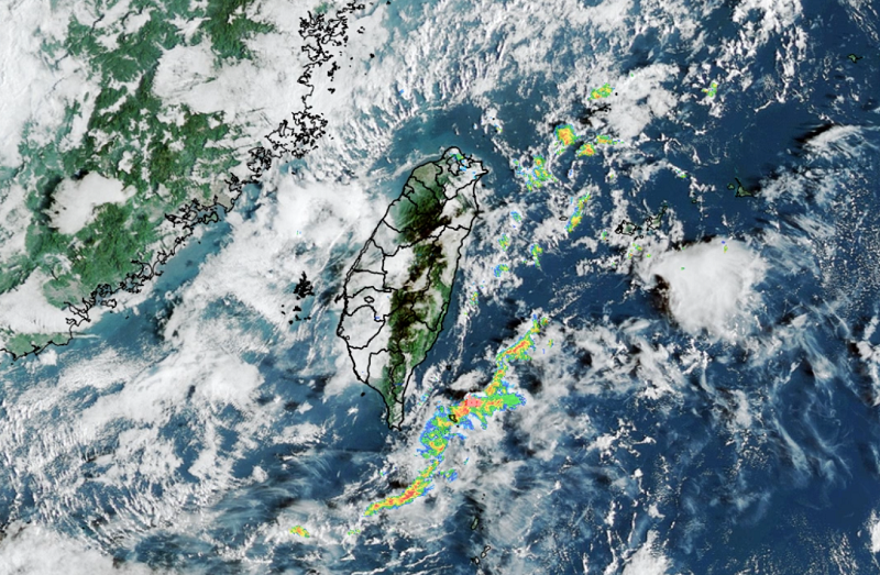 好天氣僅到明天，周六起東北轉濕涼。   圖：翻攝自天氣風險WeatherRisk粉絲專頁