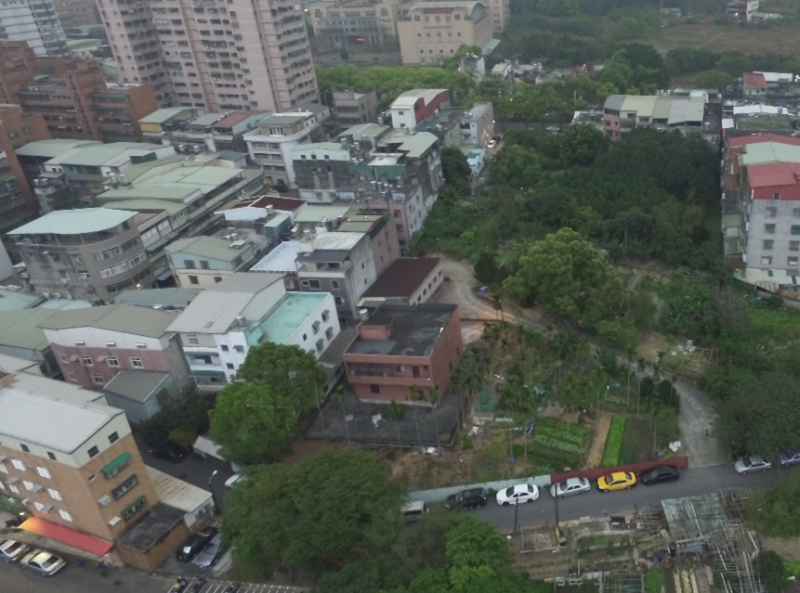 三峽南側整體開發區空拍景，圖為2018年拍攝。   圖：新北市城鄉局／提供