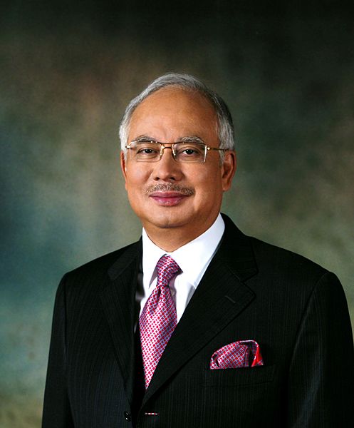 馬來西亞前首相納吉（Najib Razak）遭控挪用一馬發展公司（1MDB）逾億馬幣資金。   圖：取自維基（CC BY-SA 3.0）