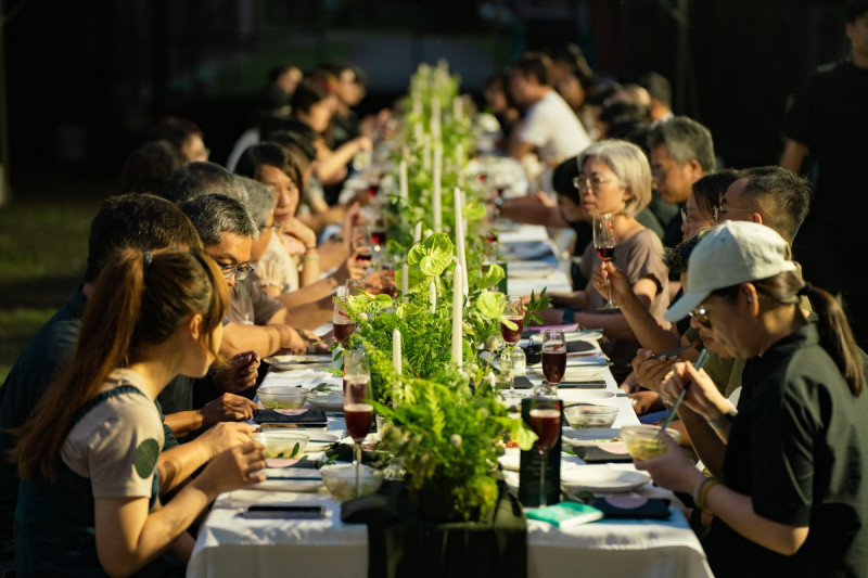 岡山歡樂祭特別企劃「當南歐遇見眷村：跨界美食饗宴」。   圖：高雄市文化局提供