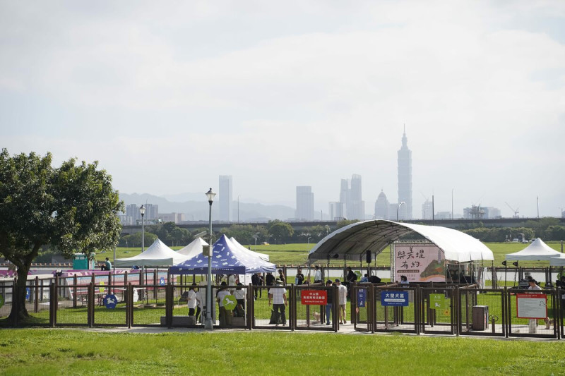 中山 區美堤寵物公園成國內首座民間認養的寵物活動區。    圖：台北市政府動保處／提供