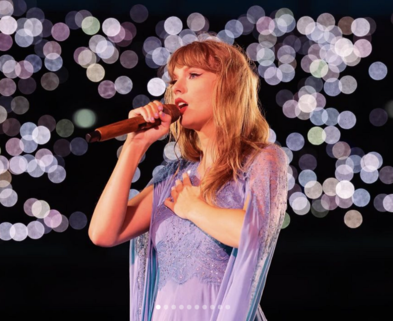 泰勒絲（Taylor Swift）再度競逐「年度專輯」，並以7次提名刷新個人紀錄。   圖：翻攝自IG / Taylor Swift