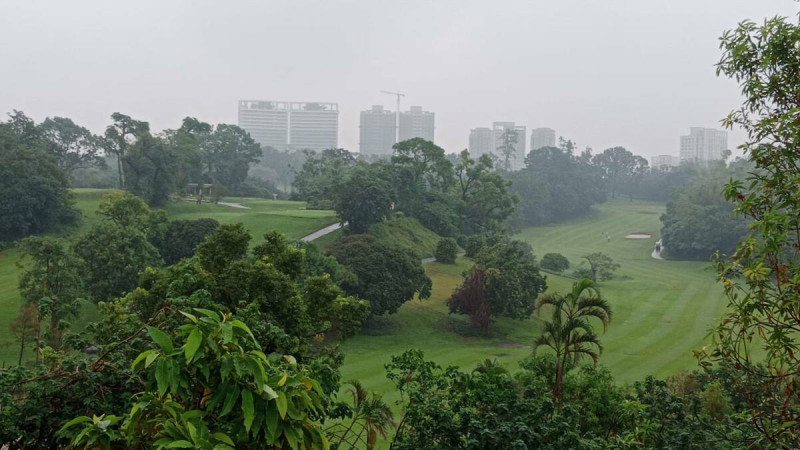 高市府收回高雄高爾夫球後，預計轉型為公園綠地。   圖：孫家銘攝