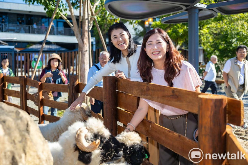 園區內有許多可愛的小動物。   圖：唐復年/攝