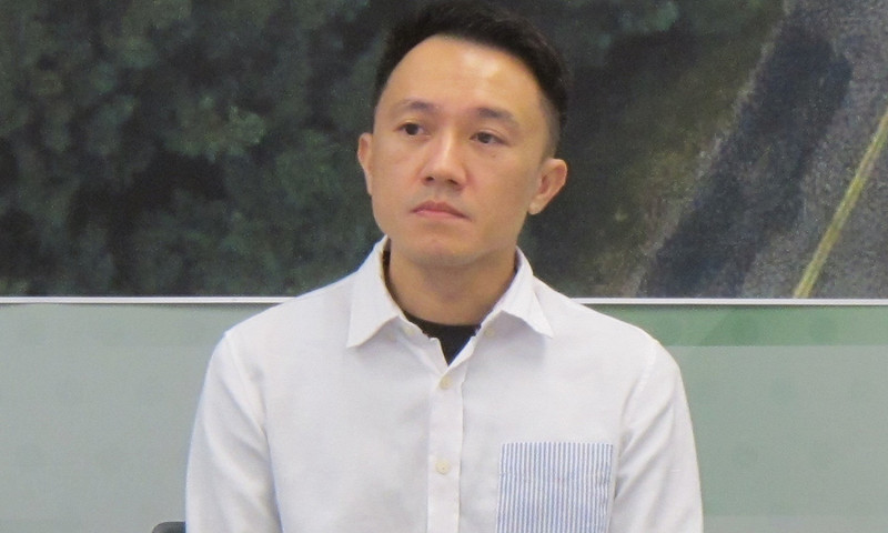 民視台灣學堂執行長楊宗澧3日出席「2017年外籍留學生夏令營【Road To Democracy】」行前記者會。&nbsp;&nbsp;&nbsp;圖：林朝億/攝影