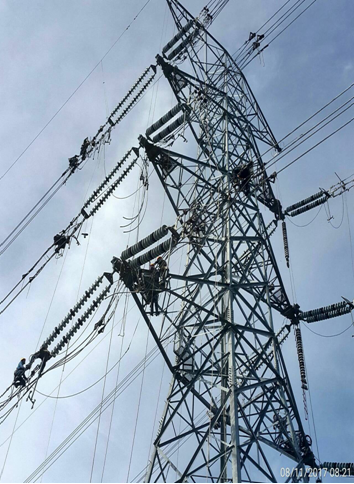 台電表示，今天最高用電量在下午2時1分達到3530.2萬瓩，為歷年6月用電新高紀錄。   圖：經濟部能源局提供