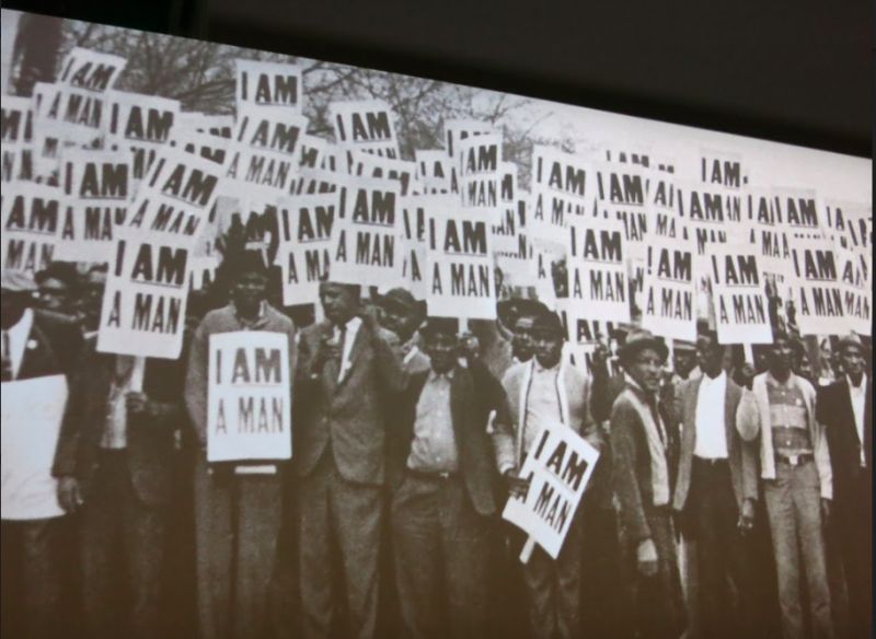 Kolas Yotaka參觀「國家非裔美國人歷史文化博物館(National Museum of African American History and Culture」了解非裔美國人歷經蓄奴、解放、抗爭的歷史。   圖：Kolas Yotaka辦公室/提供