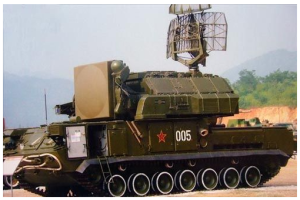 紅旗-17近程防空導彈，已透過鐵路運輸進駐西藏，強化中印邊境空防作戰，矛頭指向印度部署的「北極星」輕型武裝直升機中隊。   圖:翻攝自互動百科