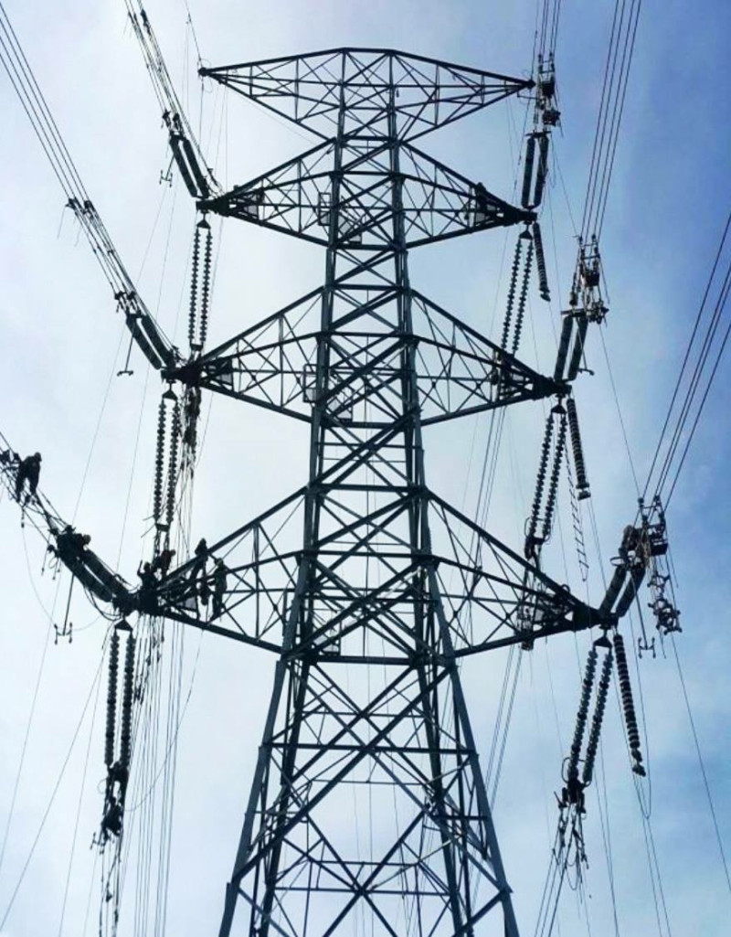 今日全國用電量創下歷史新高點，苗栗地區發生大規模停電，確切原因尚待台電釐清。   圖 : 翻攝自經濟部臉書