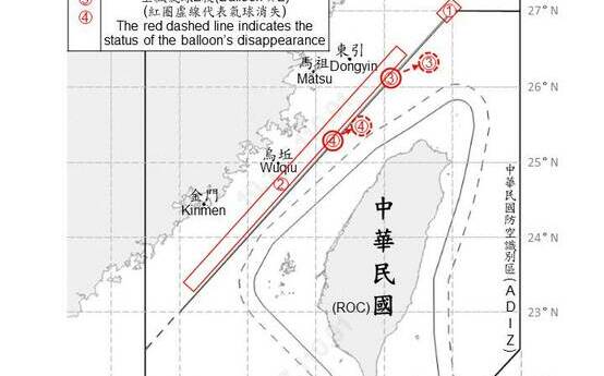 7共機.5共艦.2空飄氣球侵擾台海 國軍嚴密監控與應處