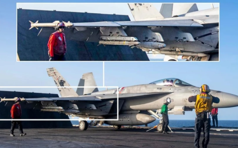 「殺人大黃蜂」正名了! F/A-18E/F戰鬥機新綽號 裝備9枚空對空導彈