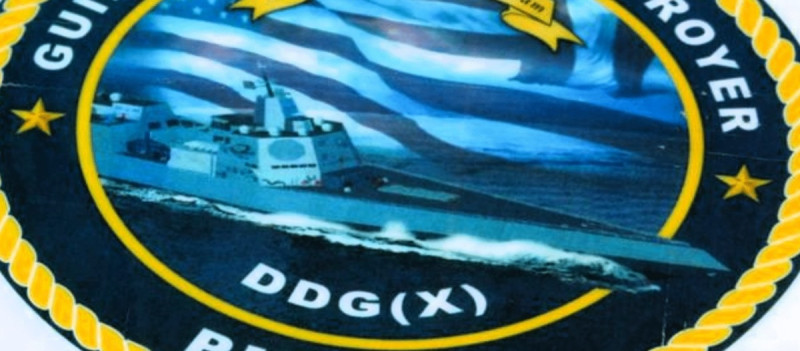 美國海軍下一代驅逐艦「DDG(X)」渲染圖，武器配置出現大幅度變化。   圖：翻攝 U.S. Navy