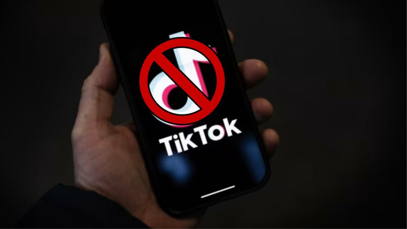 TikTok將於1月19日於美國關閉，除非最高法院阻止或延遲禁令。   圖：截自「X」