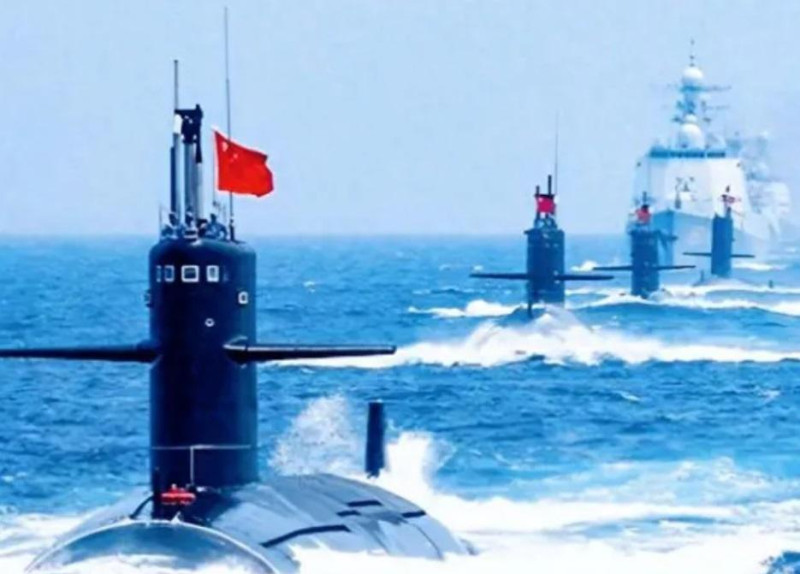 在最新全球海軍艦艇總噸位前十排名中，中國為第二名。   圖：翻攝自貓哥工作室