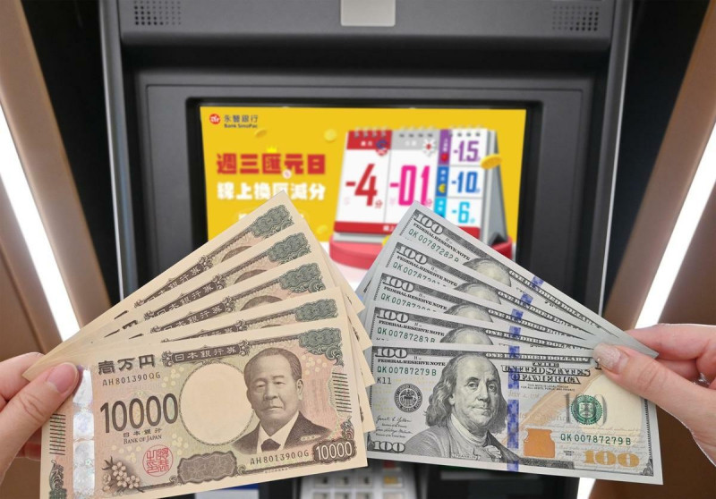 出國旅遊領外幣現鈔，永豐銀行外幣自動櫃員機（ATM）年節期間不打烊！   圖: 永豐銀行/提供