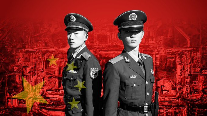 該軍事建設計劃未出現在中國官方公開報導中，中國國內輿論亦對此事保持沉默。(示意圖)   圖:擷自X帳號@aquariumm2025