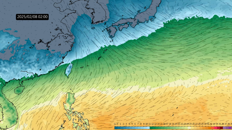 賈新興提醒，下波強冷空氣比目前影響台灣氣溫的寒流更強、影響時間更久，各地皆有機會「斷崖式降溫」。   圖：翻攝自賈興新臉書