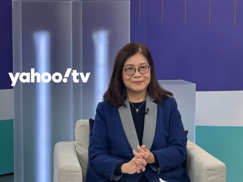 海委會主委管碧玲今（19）天接受Yahoo TV《齊有此理》主持人王時齊專訪，公開表示中國科研船已經形成最新威脅。   圖：Yahoo TV《齊有此理》提供