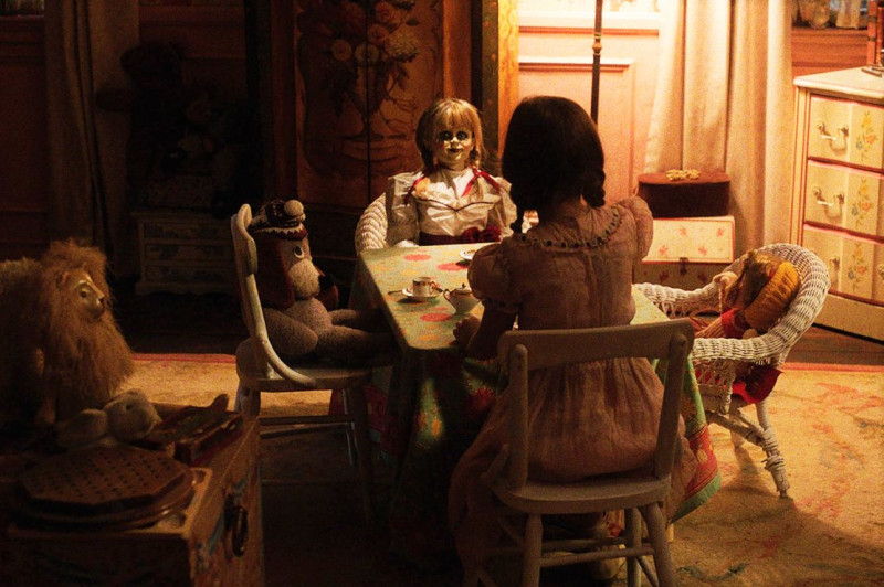 恐怖電影《安娜貝爾：造孽》劇照。   圖：翻攝自 IMDB