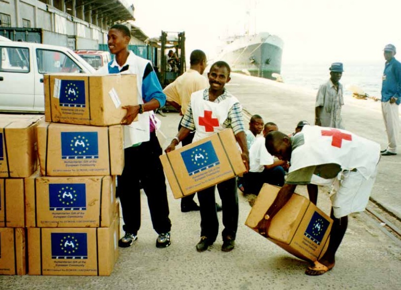 IFRC提供醫療用品送達獅子山。   圖 : 紅十字會/提供