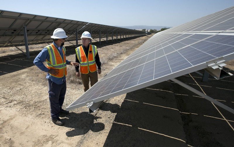 全美日全蝕將衝擊太陽能產業。   圖：達志影像/美聯社