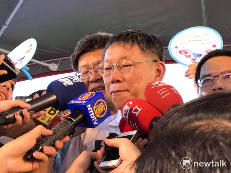 王八蛋風波，讓台北市長柯文哲連吃兩場官司，但柯P今（25）日表示，他不會對罵反年改團體「王八蛋」這件事道歉。   圖 : 周煊惠／攝