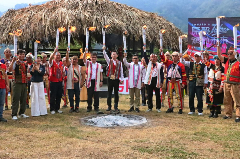 114年全國原住民族運動會聖火，3月10日起將進行環台傳遞。   圖：高雄市運發局/提供