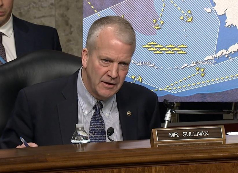 美國共和黨聯邦參議員蘇利文（Dan Sullivan）。   圖：Senator Dan Sullivan/YouTube