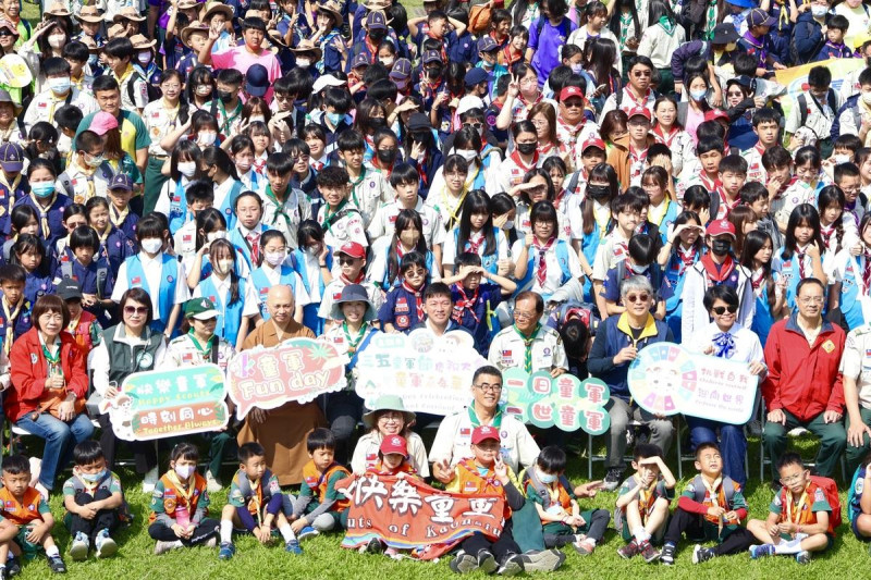 「三五童軍節慶祝大會暨童軍嘉年華活動」熱鬧非凡。   圖：高雄市教育局/提供