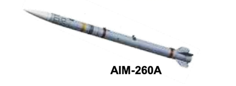 美國海軍近日證實，新一代超視距空對空飛彈 AIM-260A「聯合先進戰術飛彈」（JATM）的測試仍在進行中，並於 2024 年 7 月至 8 月期間完成 8 次「C」類測試。   圖:影片截圖