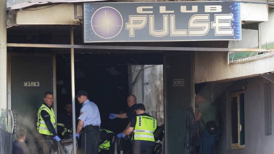 北馬其頓迪斯可舞廳「 Club Pulse ］於當地時間 16 日清晨爆發嚴重火災，導致 59 人死亡與 155 人受傷。   圖：翻攝自 @Patriot_Josh11 X 帳號