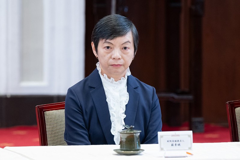 大法官並為副院長被提名人為蘇素娥，則是現任最高法院法官，推動國民法官制度著力甚深，熟悉司法改革推動脈絡。   圖：總統府提供