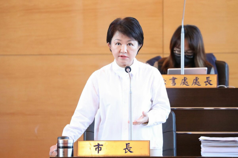 台中市長盧秀燕。   圖：台中市政府提供
