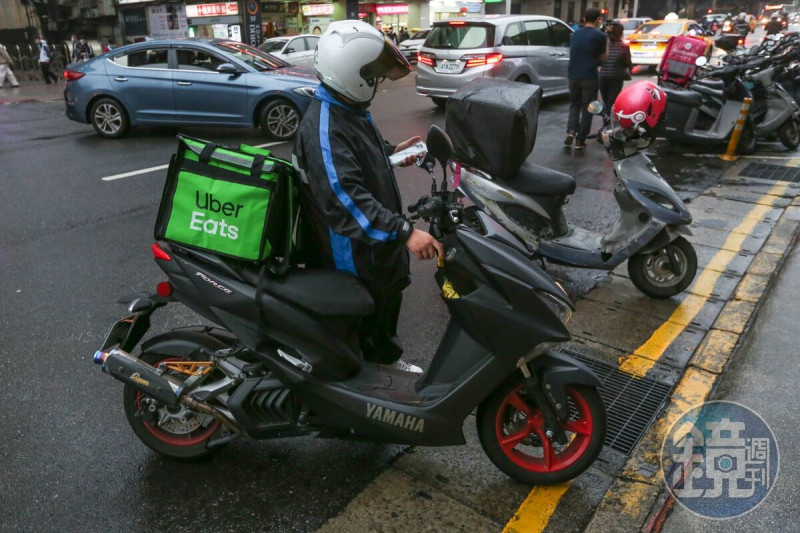外送平台Uber Eats會員福利縮水，將自5/30起調整會員福利。（本刊資料照）   