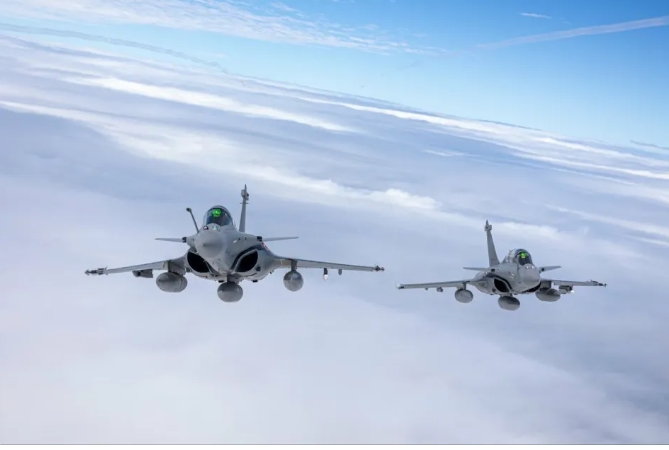 法國陣風戰機深獲國際青睞。 圖 : 翻攝自零度Military