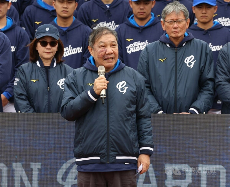 中職富邦悍將領隊林華韋（圖）宣布與具美日韓職資歷新洋投布坎南（David Buchanan）達成合約共識，預計5月中抵台。（中央社檔案照片）   