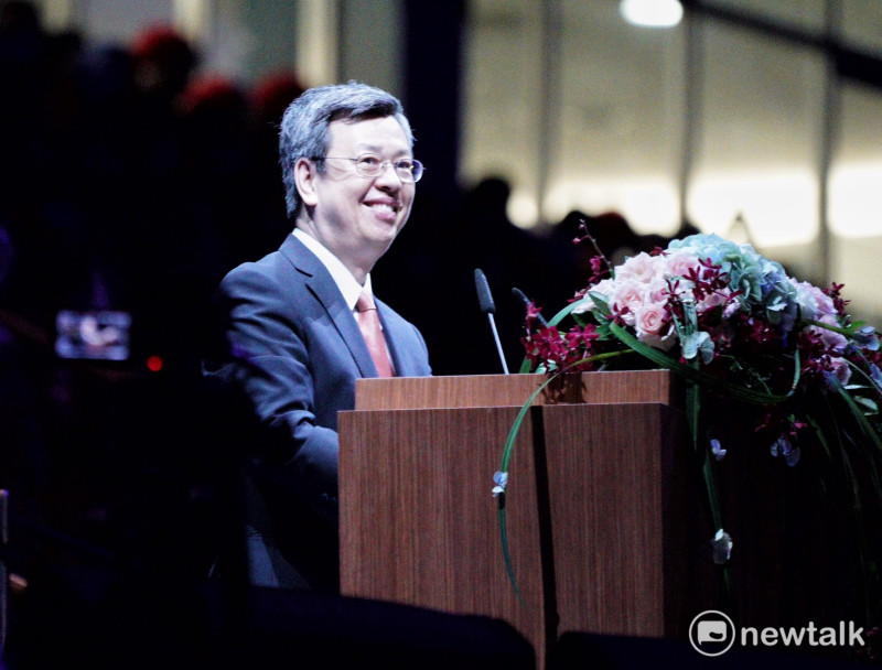 世大運閉幕副總統陳建仁代表總統出席致詞。   圖：張良一/攝