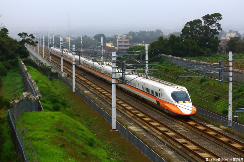 高鐵列車。   圖：Flickr提供CHI_35開放權限