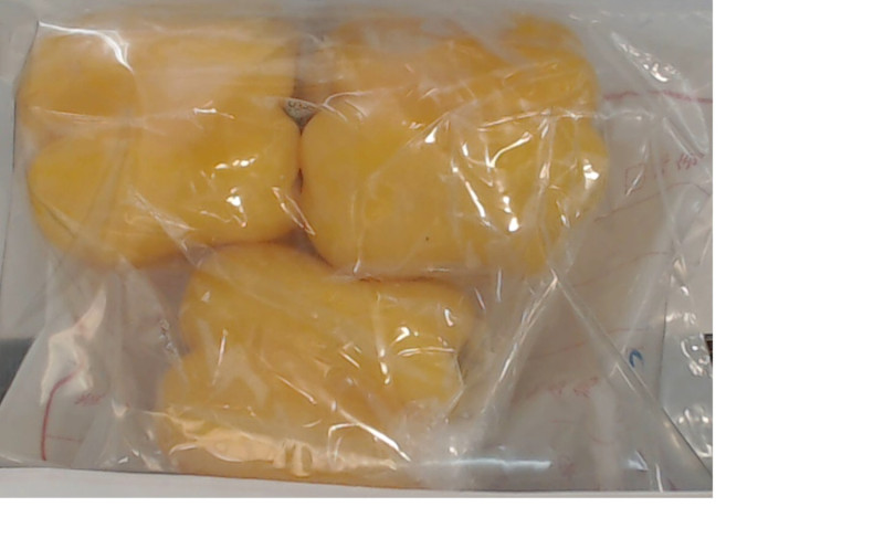此次北市衛生局抽查農藥殘留不合格之彩色甜椒（黃）。   圖：台北市衛生局提供
