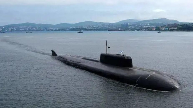 蘇聯時期打造的「奧斯卡」級核潛艇可攜帶24枚反艦導彈。 蘇聯時期打造的「奧斯卡」級核潛艇可攜帶24枚反艦導彈。