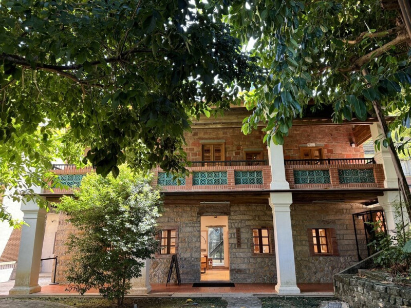 國際博物館協會今年首次推動國際故居博物館日，共27國、260個故居入選，其中，新北市立淡水古蹟博物館經營管理的淡水木下靜涯舊居（圖）入列。淡水木下靜涯舊居於2010年正式登錄為歷史建築，並於2021年修復完工。   圖：（淡水古蹟博物館提供）中央社