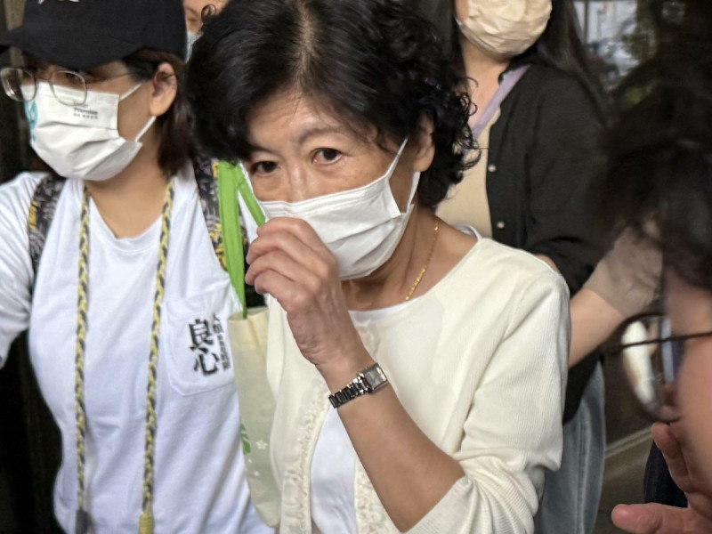 民眾黨前主席柯文哲妻子陳佩琪。 圖:周煊惠 / 攝