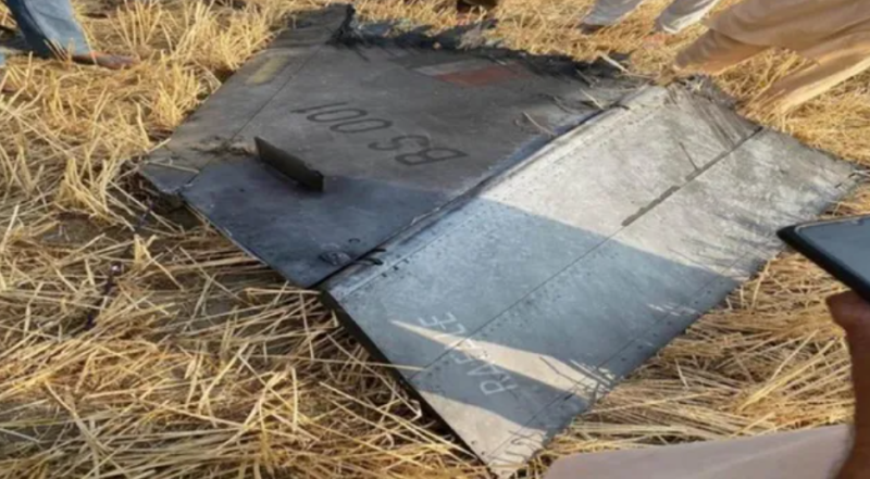 印軍首架 BS001 號「陣風」戰鬥機殘骸疑似被發現。   圖：翻攝自空天力量