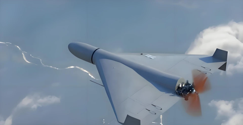 伊朗製「沙赫德-136」(Shahed-136)無人機。 圖:翻攝自 騰訊新聞 伊朗製「沙赫德-136」(Shahed-136)無人機。 圖:翻攝自 騰訊新聞
