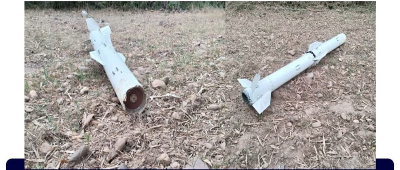 3 枚可能由巴基斯坦使用的中國 PL-15 導彈被發現,且它們全都是未爆彈。 圖:翻攝自艾布拉姆斯 X 帳號